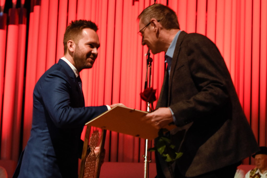 Prize Awarding Ceremony, P. Browne (Ireland) special prize